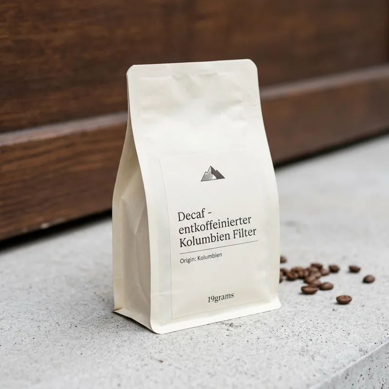Decaf - entkoffeinierter Kolumbien Filter
