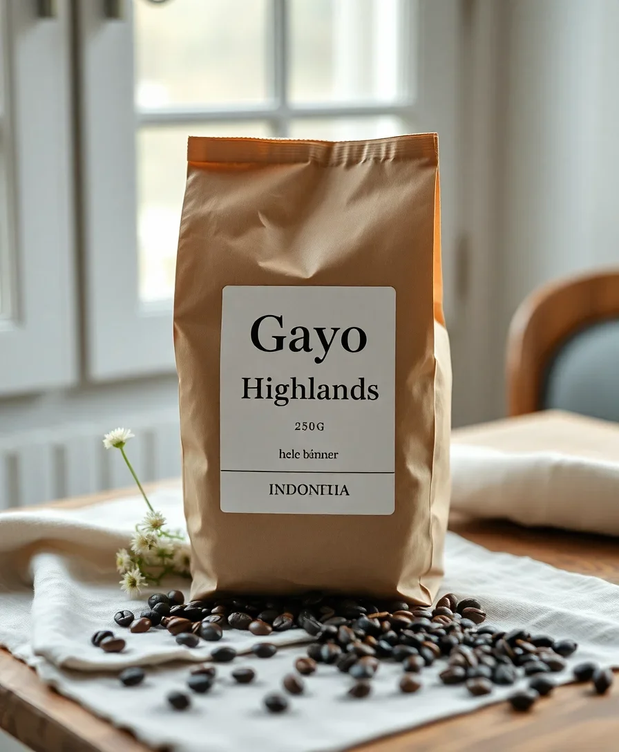 Gayo Highlands – 250g – hele bønner